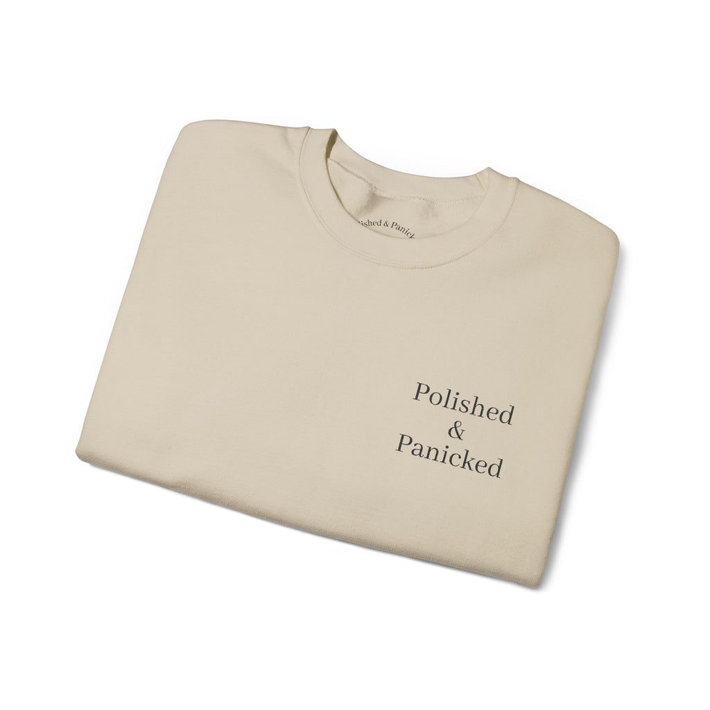 Polished & Panicked Crewneck Sweatshirt