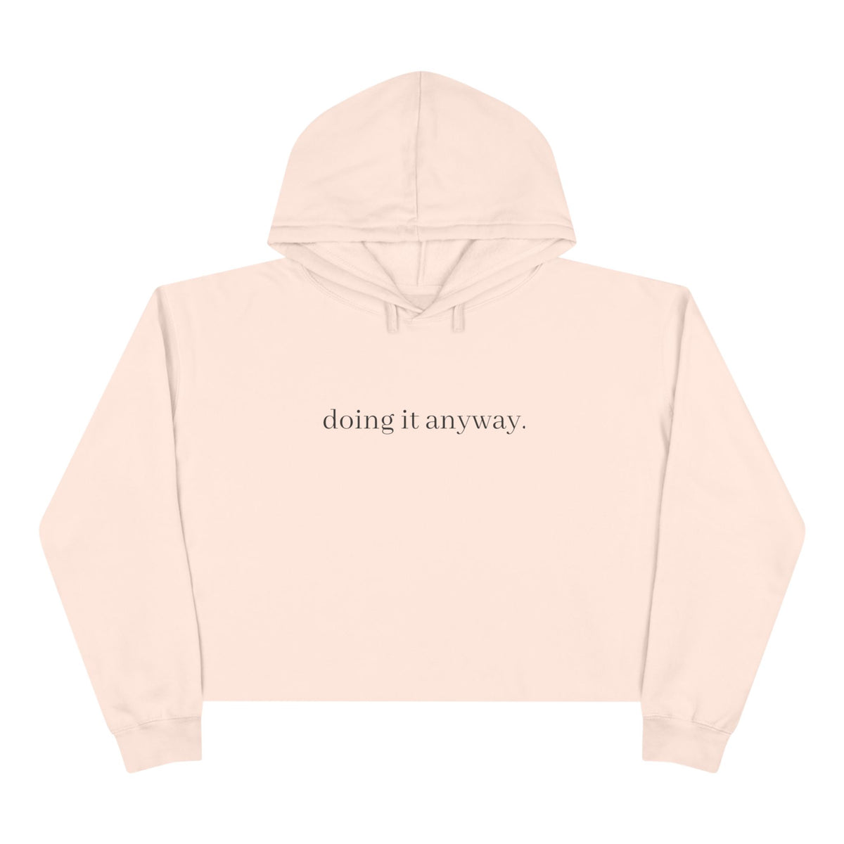 Cropped Hoodie — Frank & Estelle Doing it anyway.