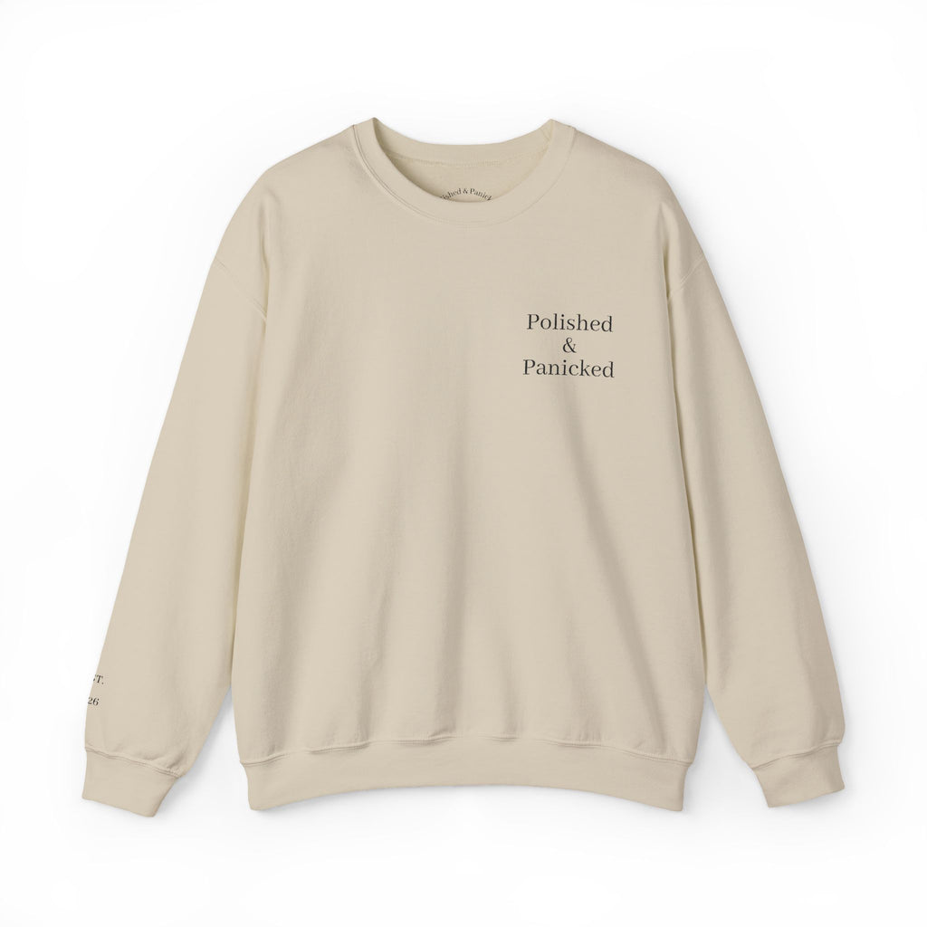 Polished & Panicked Crewneck Sweatshirt