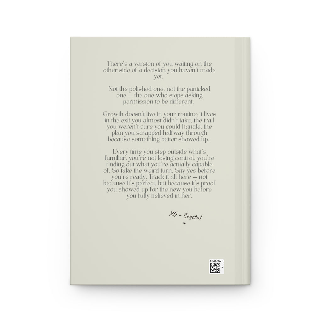 Hardcover Journal — "Polished & Panicked" Adventure Tracker (Lined)