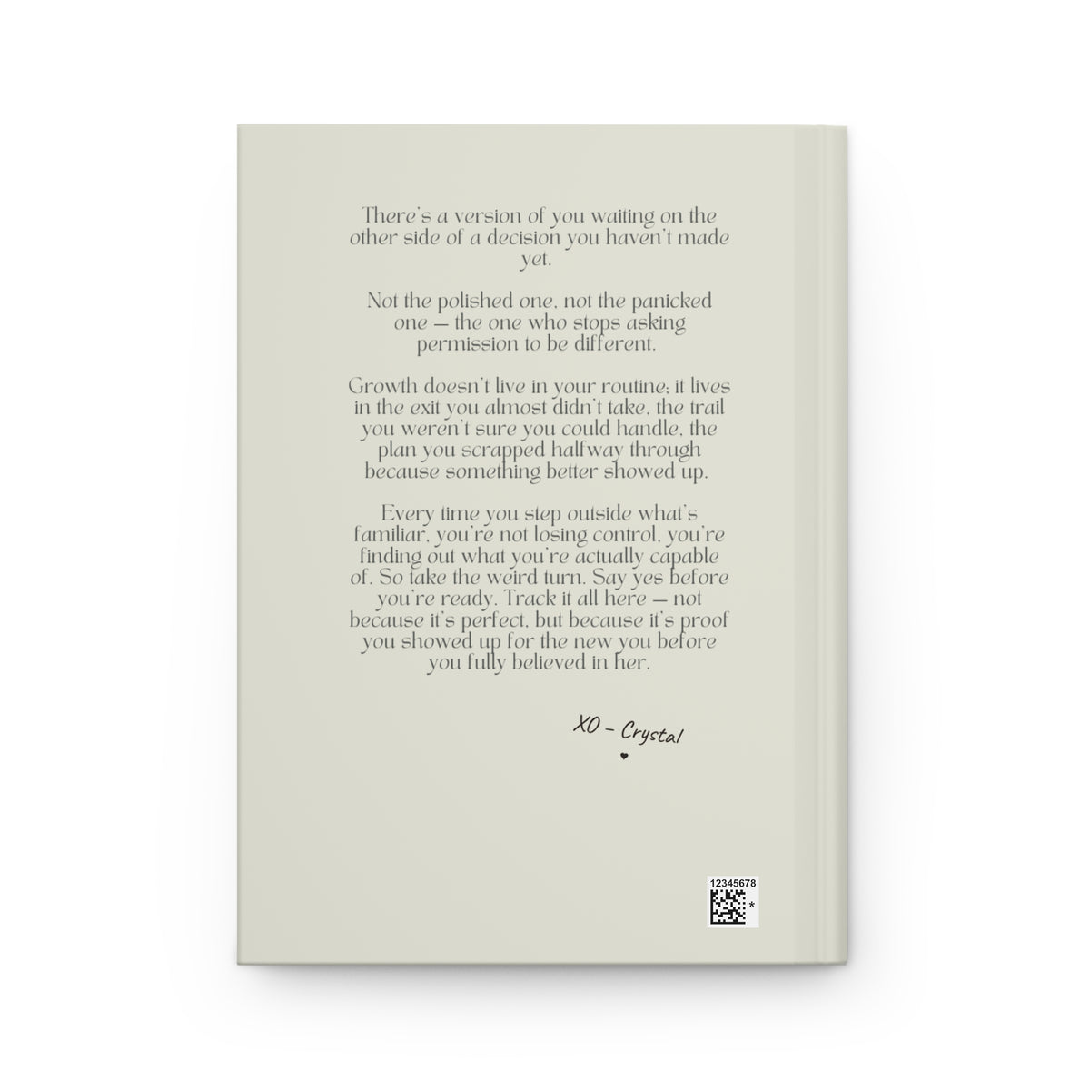 Hardcover Journal — "Polished & Panicked" Adventure Tracker (Lined)